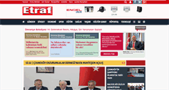 Desktop Screenshot of etrafgazetesi.com